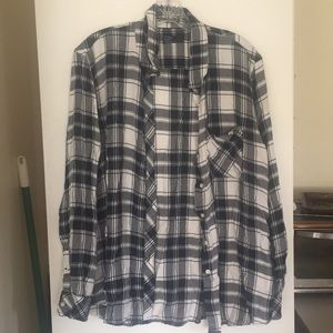 Gap Plaid Button Up (Cardigan)